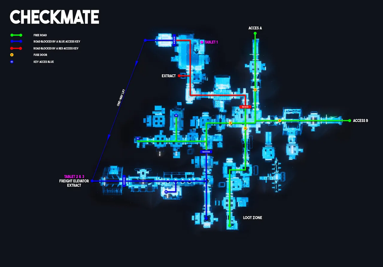 Checkmate contested zone map